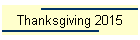 Thanksgiving 2015